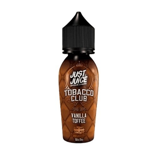 Buy Just Juice Tobacco Club 50ml Shortfill - Vanilla Toffee