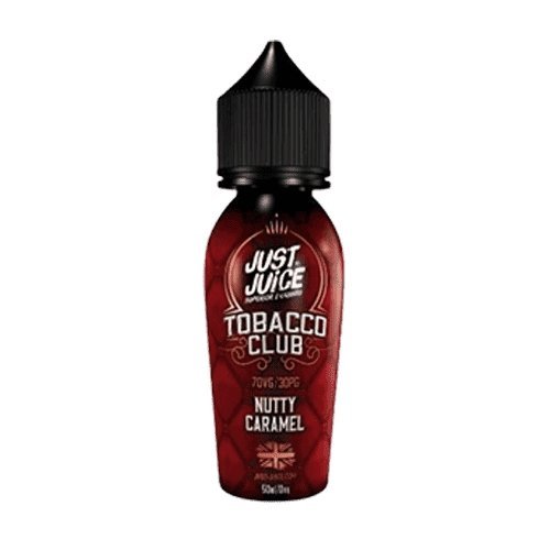 Buy Just Juice Tobacco Club 50ml Shortfill - Nutty Caramel