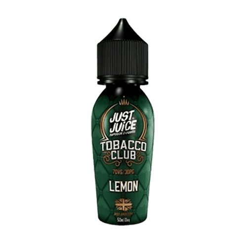 Buy Just Juice Tobacco Club 50ml Shortfill - Lemon