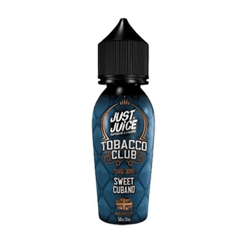 Buy Just Juice Tobacco Club 50ml Shortfill - Sweet Cubano