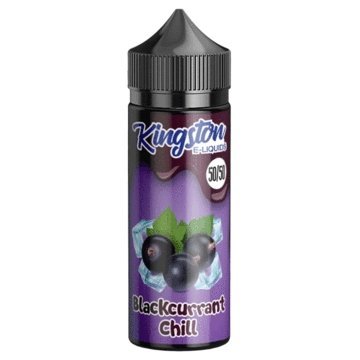 Buy Kingston 50/50 100ML Shortfill - Blackcurrant Chill
