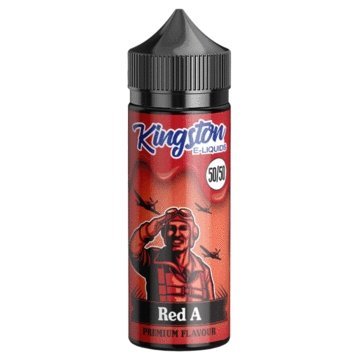Buy Kingston 50/50 100ML Shortfill - Red A