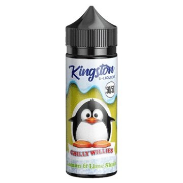 Buy Kingston 50/50 Chilly Willies 100ML Shortfill - Lemon & Lime Slush