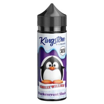 Buy Kingston 50/50 Chilly Willies 100ML Shortfill - Blackcurrant Slush