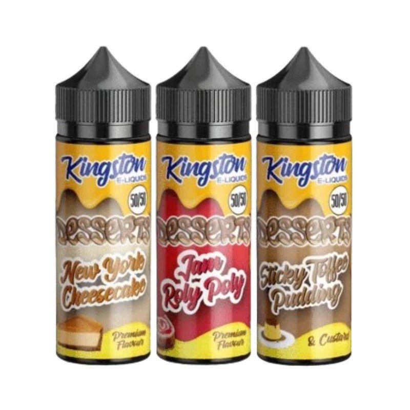Buy Kingston 50/50 Desserts 100ML Shortfill - Sticky Toffee Pudding
