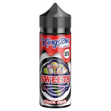 Buy Kingston 50/50 Sweets 100ML Shortfill - Black Jack