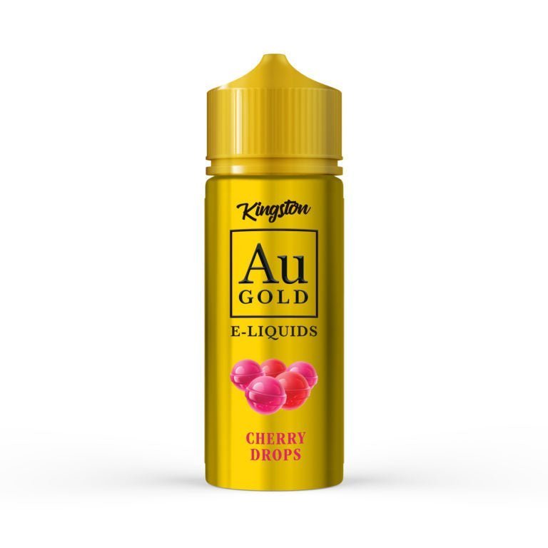 Buy Kingston AU Gold 100ml E - liquid Shortfill - Cherry Drop