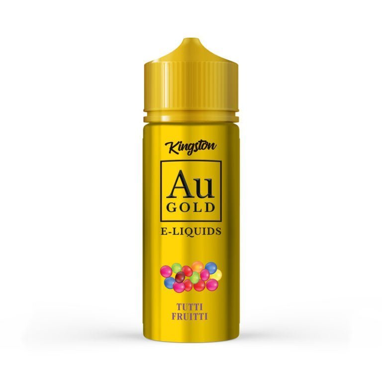Buy Kingston AU Gold 100ml E - liquid Shortfill - Tutti Fruitti