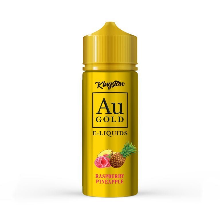 Buy Kingston AU Gold 100ml E - liquid Shortfill - Raspberry Pineapple