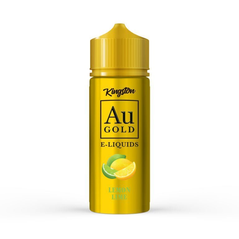 Buy Kingston AU Gold 100ml E - liquid Shortfill - Lemon Lime