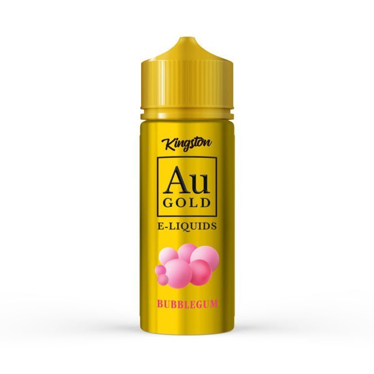 Buy Kingston AU Gold 100ml E - liquid Shortfill - Bubblegum