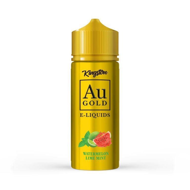Buy Kingston AU Gold 100ml E - liquid Shortfill - Watermelon Lime Mint