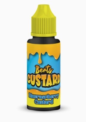 Buy Kingston Berts Custard 100ML Shortfill - Blueberry Custard