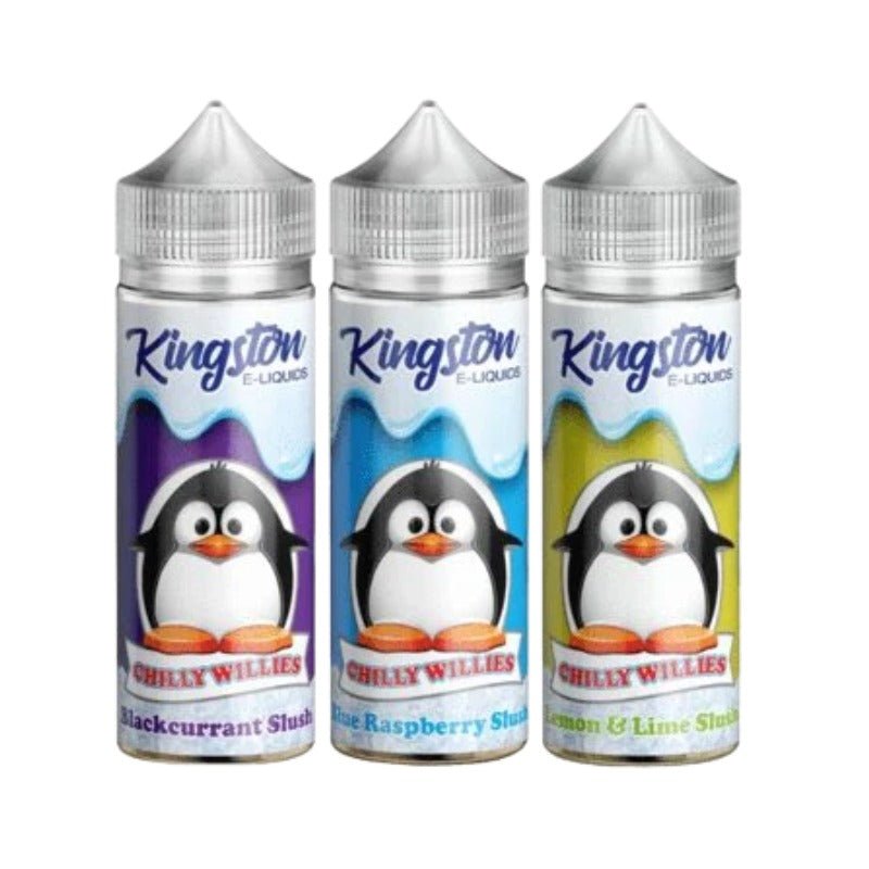 Buy Kingston Chilly Willies 100ML Shortfill - Blackcurrant Slush