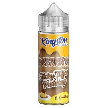 Buy Kingston Desserts 100ML Shortfill - Sticky Toffee Pudding