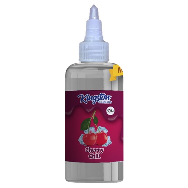 Buy Kingston E - liquids Chill 500ml Shortfill - Cherry Chill