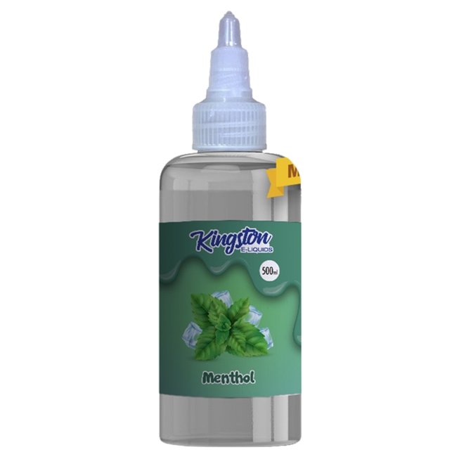 Buy Kingston E - liquids Chill 500ml Shortfill - Menthol