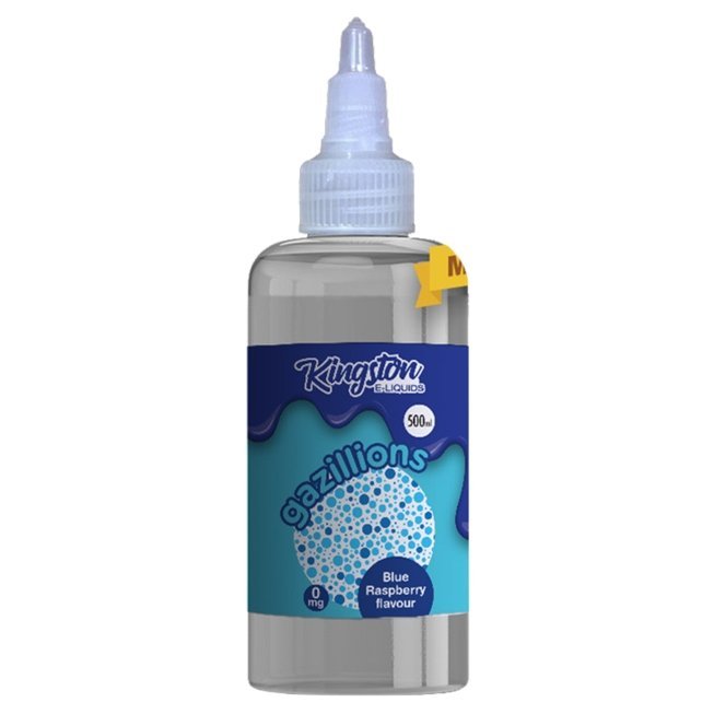 Buy Kingston E - liquids Gazllions 500ml Shortfill - Blue Rasberry