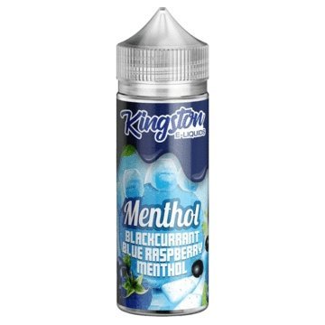 Buy Kingston Menthol 100ML Shortfill - Blackcurrant Blue Raspberry Menthol