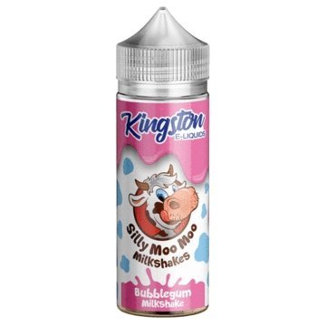 Buy Kingston Silly Moo Moo Milkshakes 100ML Shortfill - Bubblegum