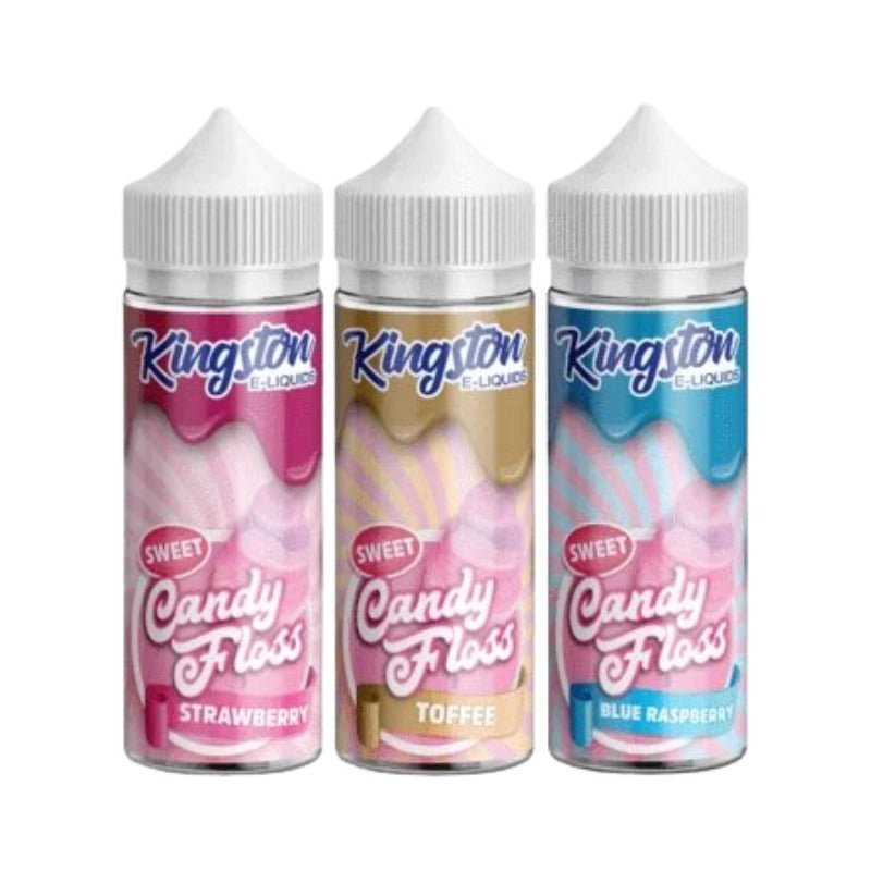Buy Kingston Sweet Candy Floss 100ML Shortfill - Toffee