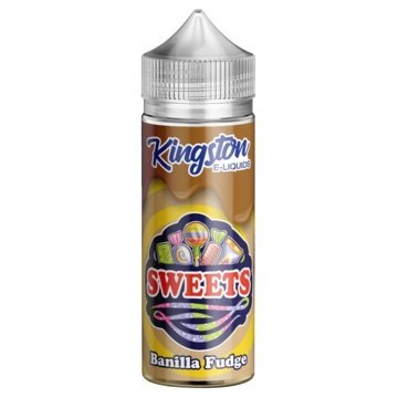 Buy Kingston Sweets 100ML Shortfill - Banilla Fudge