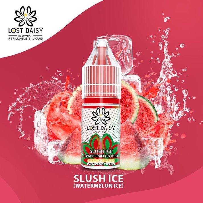 Buy Lost Daisy 5000 Bar Salt 10ml - Box of 10 - Watermelon Ice