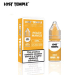 Buy Lost Temple Nic Salts 10ml - Box of 10 - Peach Mango
