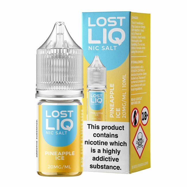 Buy Lostliq 3000 Nic Salts 10ml - Box of 10 - Pineapple Ice