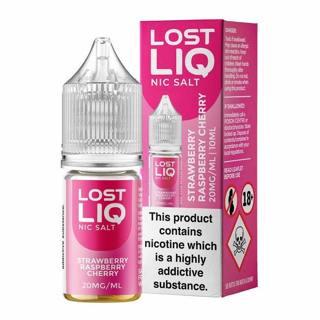 Buy Lostliq 3000 Nic Salts 10ml - Box of 10 - Strawberry Raspberry Cherry