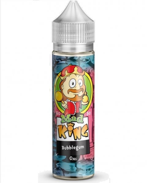 Buy Mad King 50/50 E - liquids 50ml Shortfill - Bubblegum