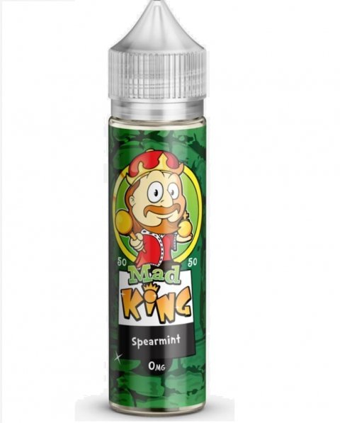 Buy Mad King 50/50 E - liquids 50ml Shortfill - Spearmint