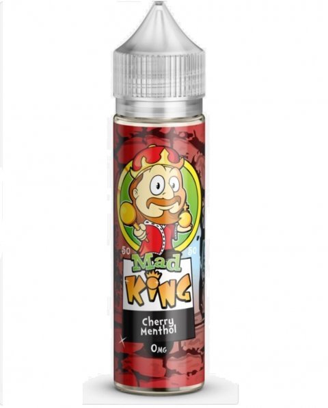 Buy Mad King 50/50 E - liquids 50ml Shortfill - Cherry Menthol