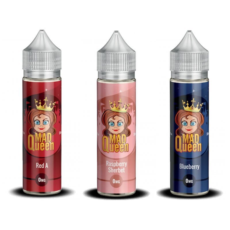 Buy Mad Queen 50ml E - liquids - Raspberry Sherbet