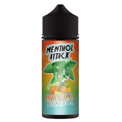 Buy Menthol Attack 100ML Shortfill - Tropical Menthol