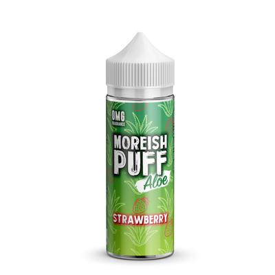 Buy Moreish Puff Aloe 100ML Shortfill - Strawberry
