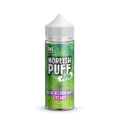 Buy Moreish Puff Aloe 100ML Shortfill - Blackcurrant Lychee