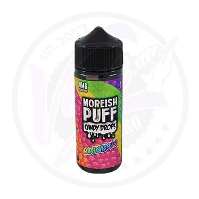 Buy Moreish Puff Candy Drops 100ML Shortfill - Rainbow