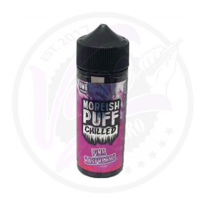 Buy Moreish Puff Chilled 100ML Shortfill - Pink Raspberry