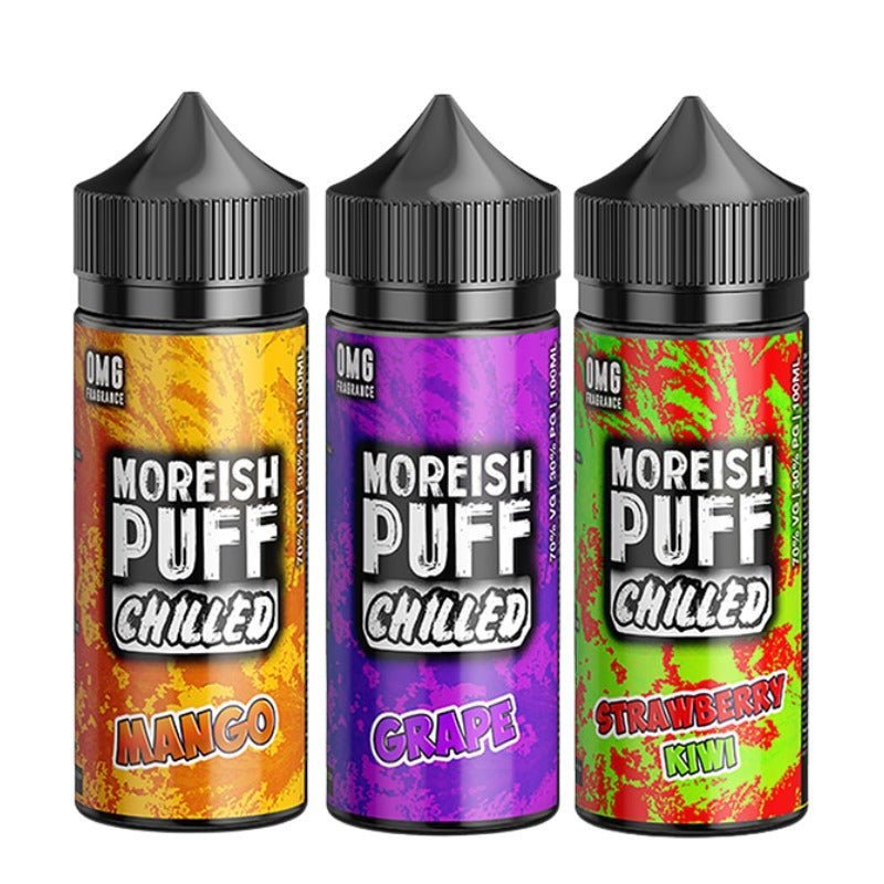 Buy Moreish Puff Chilled 100ML Shortfill - Grape