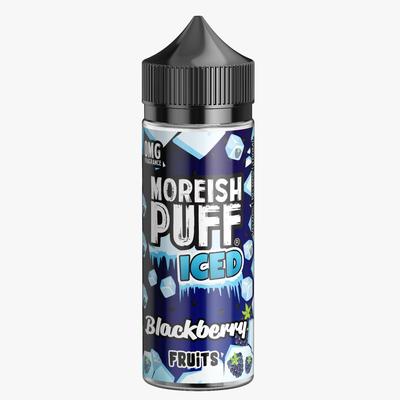 Buy Moreish Puff Iced 100ML Shortfill - Blackberry Fruits
