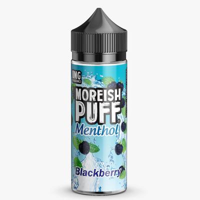 Buy Moreish Puff Menthol 100ML Shortfill - Blackberry