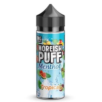 Buy Moreish Puff Menthol 100ML Shortfill - Tropical