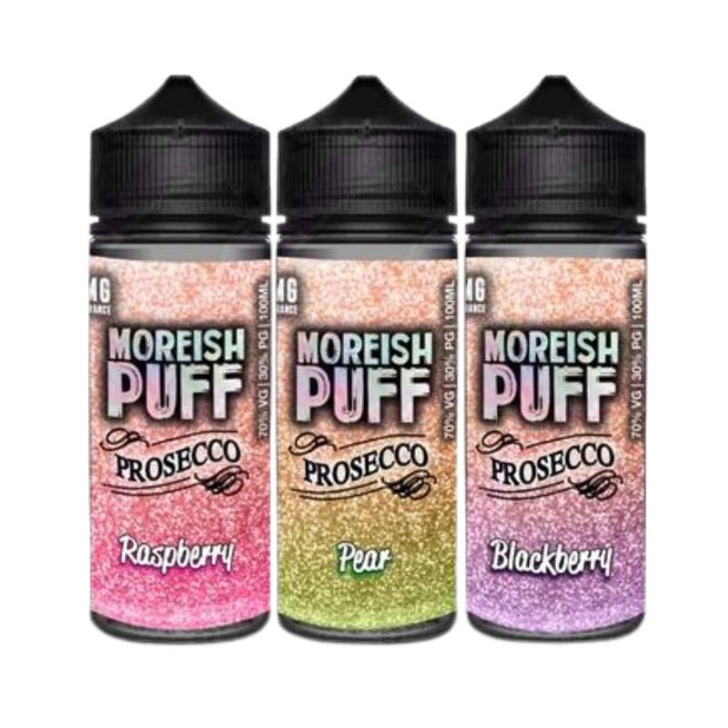 Buy Moreish Puff Prosecco 100ML Shortfill - Pear
