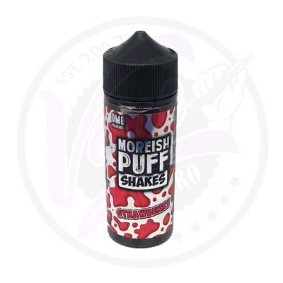 Buy Moreish Puff Shakes 100ML Shortfill - Strawberry