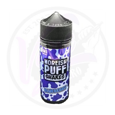 Buy Moreish Puff Shakes 100ML Shortfill - Blueberry
