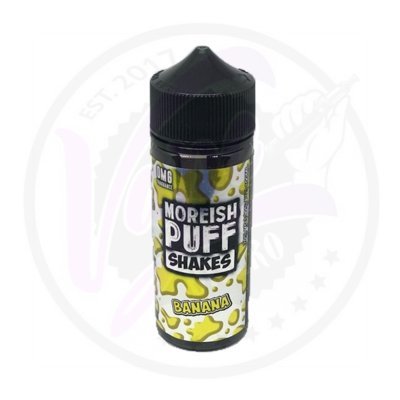 Buy Moreish Puff Shakes 100ML Shortfill - Banana