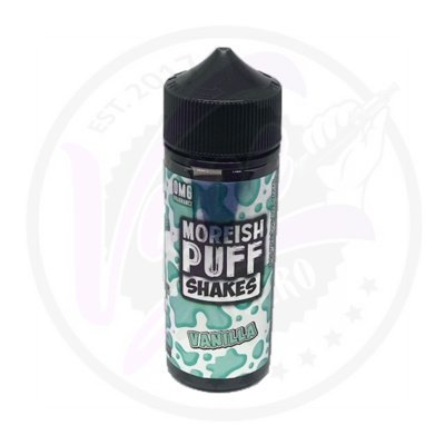 Buy Moreish Puff Shakes 100ML Shortfill - Vanilla