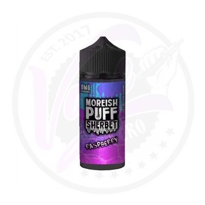 Buy Moreish Puff Sherbet 100ML Shortfill - Raspberry
