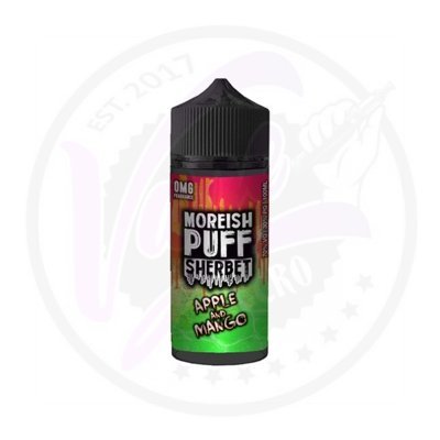 Buy Moreish Puff Sherbet 100ML Shortfill - Apple & Mango